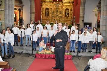 Concierto de Soront y Banda Municipal de Música de Telde, anoche en la Basílica de San Juan (Reportaje gráfico de Antonio Alí y Francisco Javier Santana)